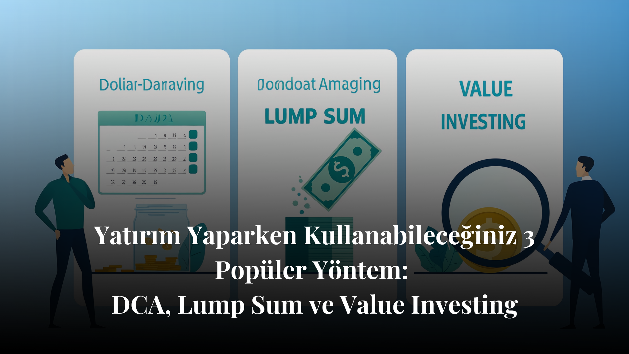 Yatırım Yaparken Kullanabileceğiniz 3 Popüler Yöntem: DCA, Lump Sum ve Value Investing